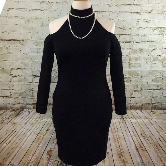 Lauren Ralph Lauren Dresses & Skirts - Lauren Ralph Lauren Choker Collar Neck Black Dress